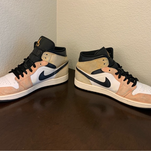 Nike Air Jordan 1 Retro Mid SE Ember Sundial DX4332-800 Men’s Size 13 Beaters main image 6